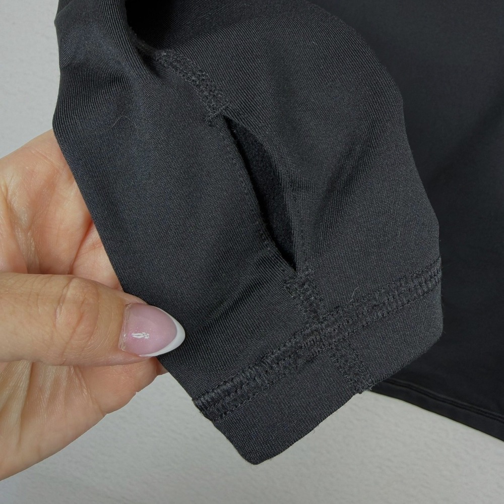 Nike Pro Dri-FIT Womens Black Cowl Neck Long Sleeve Training Top 485381-010 L - Picture 7 of 12
